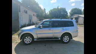 Антикор с пескоструем Pajero 4. Жизнь в сугробе.