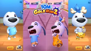 NEW GAME Talking Tom Gold Run 2 Stone Age Hank Vs Talking Hank in Lava World Android, iOS Gameplay
