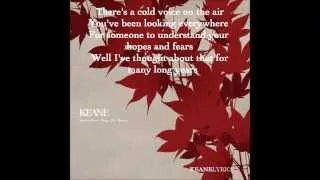 Snowed Under lyrics - Keane (HQ) | KeaneLyrics