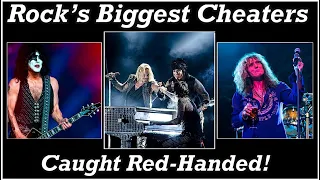 Rock’s Biggest Cheaters Caught Red Handed Using Backing Tracks! “Everybody’s Doing It”