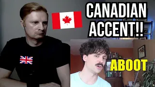 British Reaction To Canadian Accent