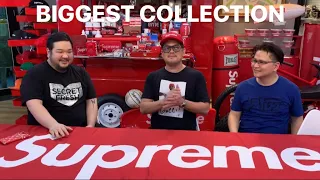 THE BIGGEST, RAREST & MOST EXPENSIVE SUPREME COLLECTION VALUED AT $ 200K OR P 10 MILLION! DOPE! 🔥