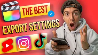 Best Export Settings for Instagram Reels #shorts and tiktok in Final Cut Pro X