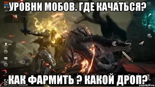 [Lineage 2 M] Гайд. Уровни мобов. Где качаться? Как фармить ? Какой дроп?