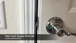 Lock Picking Bypass Override!