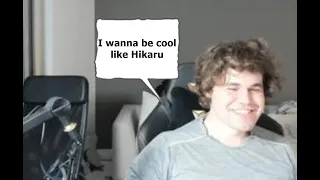 Magnus have fun playing against Hikaru