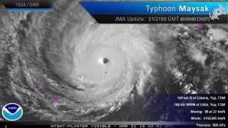 Typhoon Maysak   Chedeng Recap Impact in Micronesia and Philippines