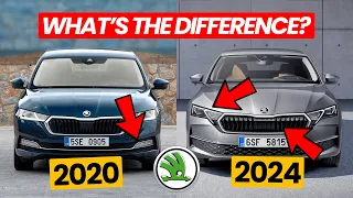 New SKODA Octavia 2024 vs 2020 | What has changed?