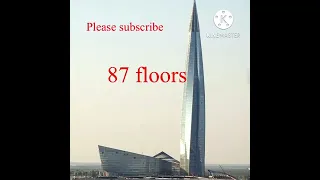 The tallest building of Russia the Lakhta center