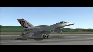 【FALCON BMS 4.37】F-16 Air to Air missile training