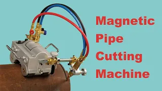 Magnetic Pipe Gas Cutting Machine - Oxy Fuel vs Plasma Cutting Pipe