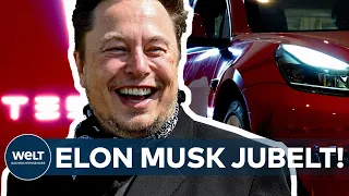 TESLA: Elon Musk jubelt! Megadeal eingetütet - Unternehmenswert steigt auf über eine Billion Dollar