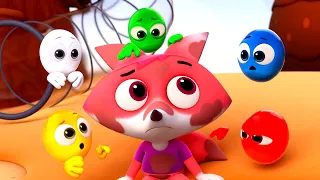 Цветняшки -   Футбол -  мультфильм для малышей
