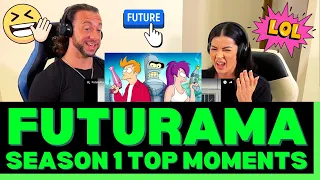 First Time Watching Futurama Reaction Video - Season 1 Funniest Moments - THESE CLIPS ARE HILARIOUS!