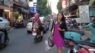 Evening Scene | Walking tour at street 172 | CAMBODIA