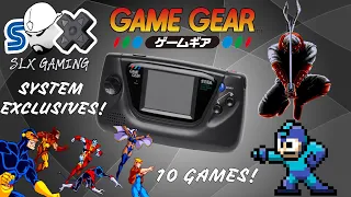 Exclusive Sega Game Gear Games