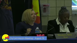 City Commission Meeting - August 23, 2022