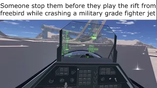 DONT let Vtubers listen to freebird in a fighter jet.