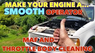 Fix that rough Idle/Stalling...MAF, Throttle Body cleaning...Smooth Operator.