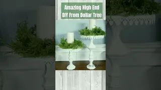 🔥 GRAB Some Dollar Tree Items for this Elegant Decor! #dollartreediy #shesocraftdee #shorts