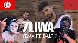 7LIWA - YEMA FT. BALTI | Egyptian Reaction