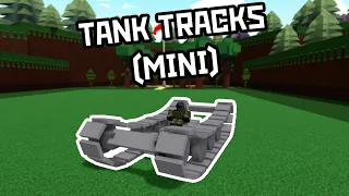 How to make small tank tracks (BABFT TUTORIAL) (With mobile conversion)