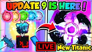 (🔴LIVE) UPDATE 9 IS HERE!! GIVEAWAYS & BIG TRADES!! (Pet Simulator 99 Roblox)