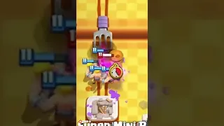 Countering Healing Super Mini Pekka Baby Dragon and Wizard - Clash Royale