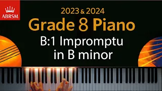 ABRSM 2023 & 2024 - Grade 8 Piano exam - B:1 Impromptu in B minor ~ Samuel Coleridge-Taylor