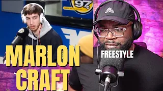 First Time Hearing Marlon Craft - Freestyle (Reaction!!)