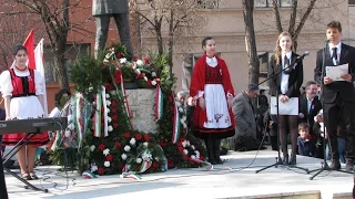 Március15 - EMNT szervezésében -Marosvásárhely-Petőfi szobor-2017