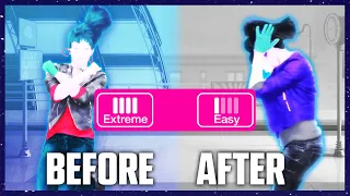 DIFFICULTIES CHANGED in JUST DANCE Songs