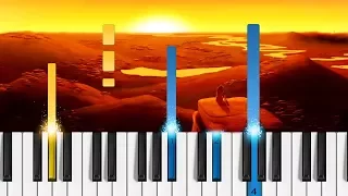 The Lion King - This Land - Easy Piano Tutorial