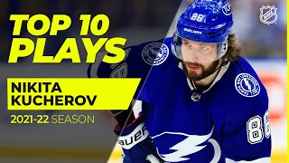 Top 10 Nikita Kucherov Plays from 2021-22 | NHL