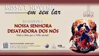 SANTA MISSA E NOVENA AO VIVO | Quinta-feira 08/12/2022 às 19h30