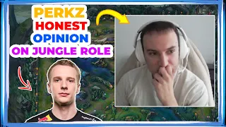 VIT Perkz Honest Opinion on Jungle Role 🤬