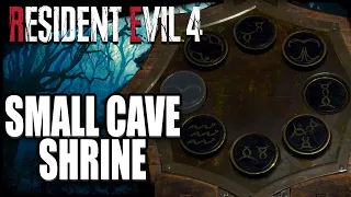 Small Cave Shrine Puzzle Solution Resident Evil 4 Remake