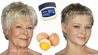 I am 60 years old and have no wrinkles in my face/ I Always put Vaseline and eggs on my skin.