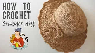 Crochet Summer Hat For Beginners