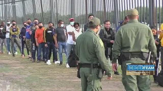 Surge in migrants overwhelming Border Patrol agents at U.S.-Mexico border