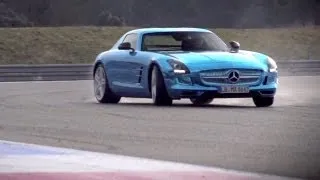 Mercedes SLS Electric Drive. Can Volts Ever Match Pistons? - /CHRIS HARRIS ON CARS