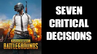 How To Win PUBG Solo Chicken Dinners By Making 7 Critical Decisions Correctly (Miramar Series S)