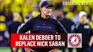 Alabama Hires Kalen DeBoer As Next Head Coach, Replaces Nick Saban | CBS Sports