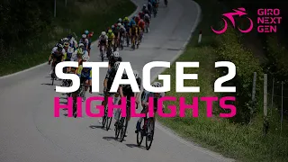 Giro Next Gen 2023 | Stage 2 | Highlights