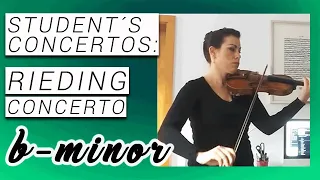 Rieding, Oskar: Concerto op. 35, b-minor/ h-Moll, Allegro Moderato, Andante, Allegro Moderato