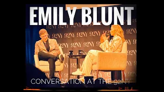 Actress Emily Blunt in conversation w/ Josh Horowitz #emilyblunt #oppenheimer #aquietplace