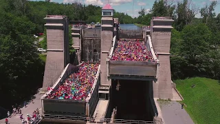 Peterborough & The World's Highest Hydraulic Lift Lock - Paddling the Trent-Severn Waterway