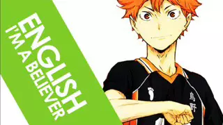 English Im a Beliver Haikyuu (AmaLee) Male Ver.