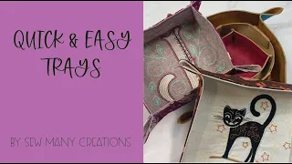 FREE! Quick & Easy Trays - Scrap friendly!