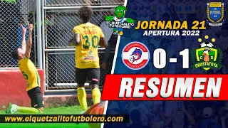 VICTORIA PECHO AMARILLO/ Iztapa 0 Vs Guastatoya 1 / Jornada 21 Apertura 2022 RESUMEN COMPLETO